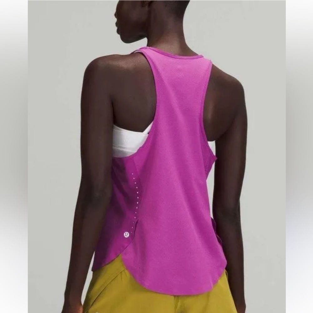 lululemon athletica Magenta Racerback Tank Top